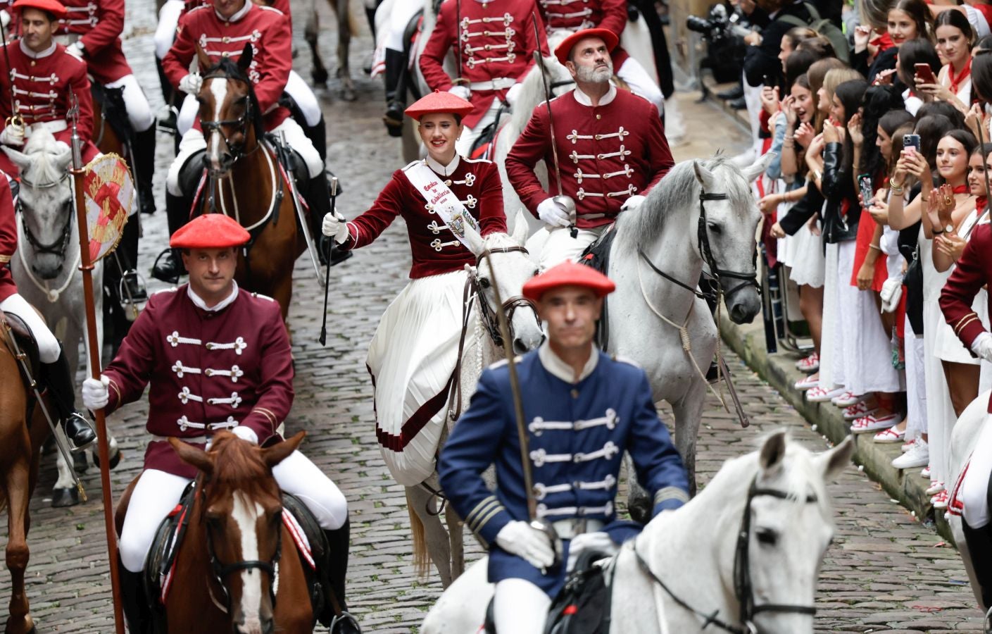 Escolta de Caballería. Itxaso de Miguel Bandrés.
