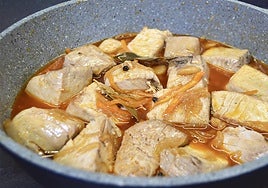 Receta de bonito en escabeche
