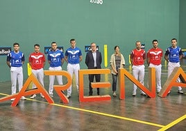 Elección de material este martes en el Navarra Arena