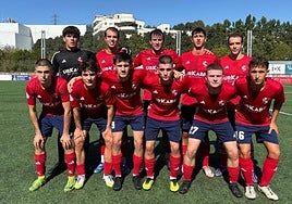 Imagen del primer once de la temporada del Touring.