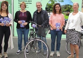 Presentación de la Semana de Movilidad Sostenible ayer en Biteri.