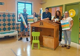 Ibai Narbarte, Isaso Cruz, Aitor Zorzano, Patricia Arocena y Sandra Muñoz presentan el programa del curso