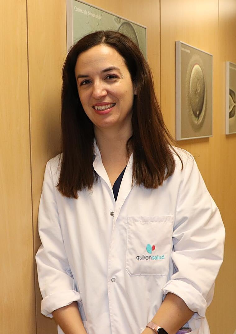 Imagen - Dra. Estefanía Rodríguez, jefa de la Unidad de Reproducción Asistida del Hospital de Día Quirónsalud Donostia y Policlínica Gipuzkoa.