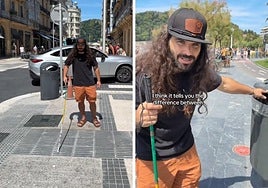 Anthony S. Ferraro en San Sebastián.