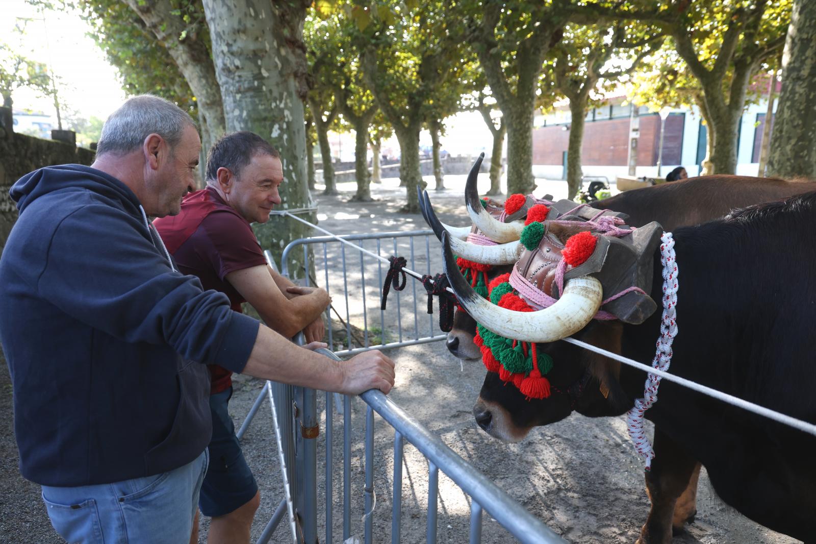 Gran ambiente en el Baserritar Eguna de Hondarribia
