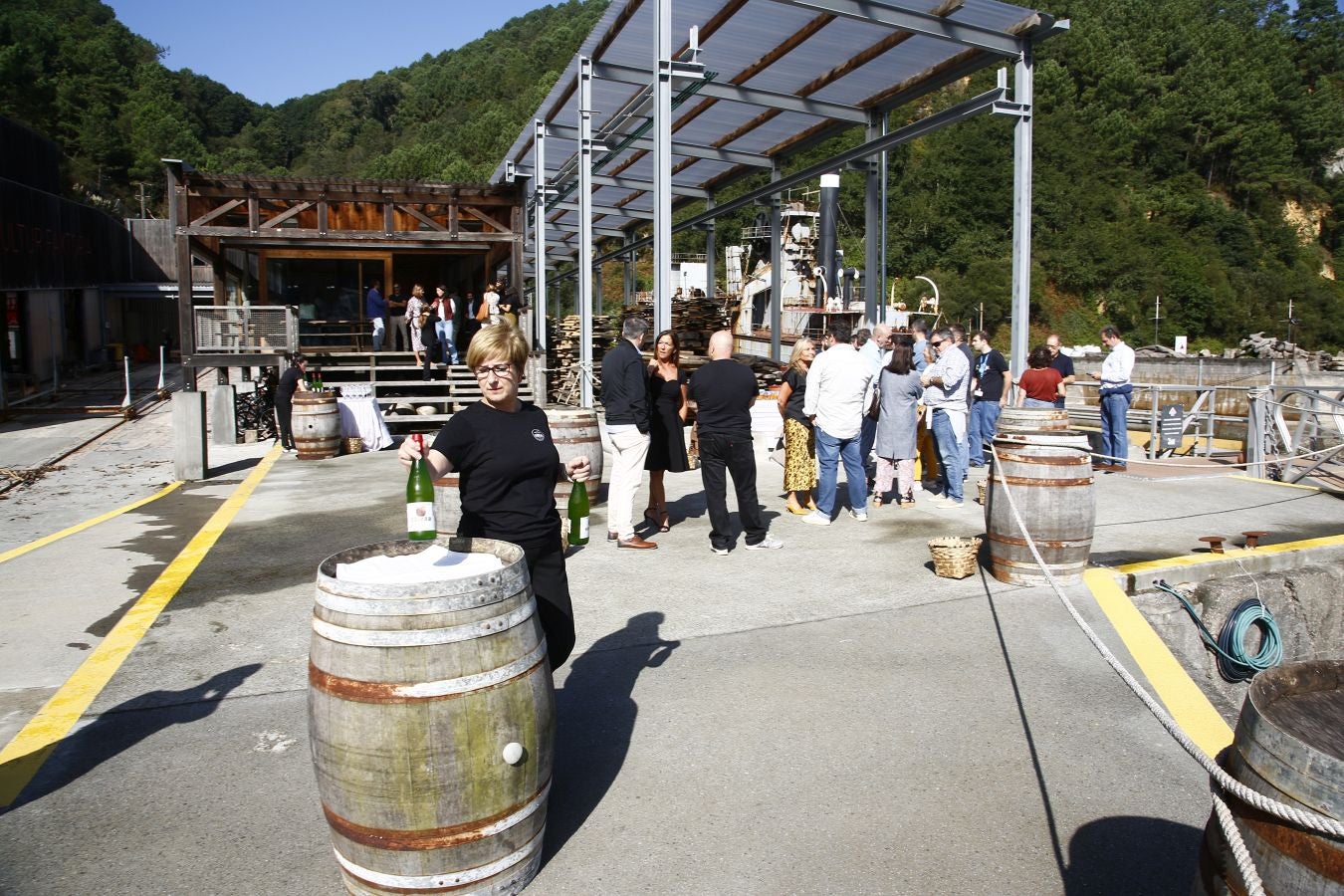 La presentación de Gastronomika se llevó a cabo en Pasai - San Pedro; concretamente en la Factoría Marítima Albaola.