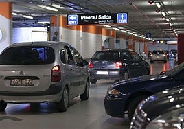 Imagen de archivo del Parking de La Concha.