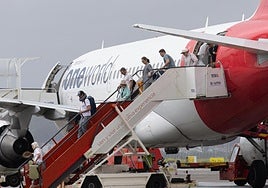 Desembarque de pasajeros