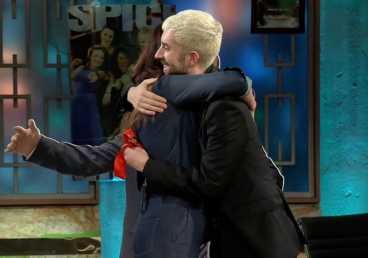 Mariló Montero y David Broncano, el martes en La Revuelta.