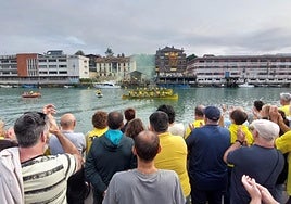 Bi traineruen eta zaleen arteko konexioa agerian geratu zen beste behin ostiralean.