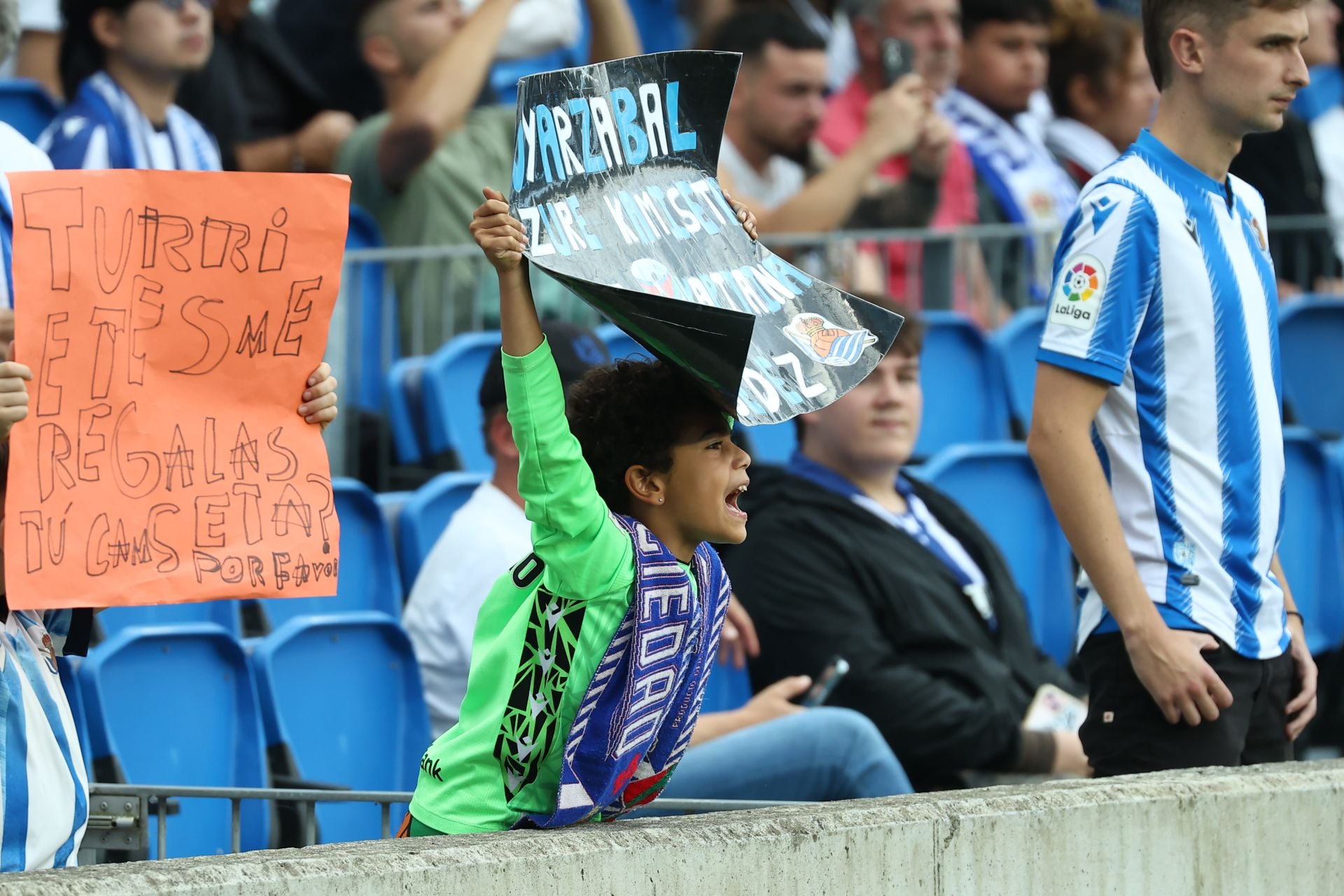 ¿Has estado en Anoeta? ¡Búscate en la grada!