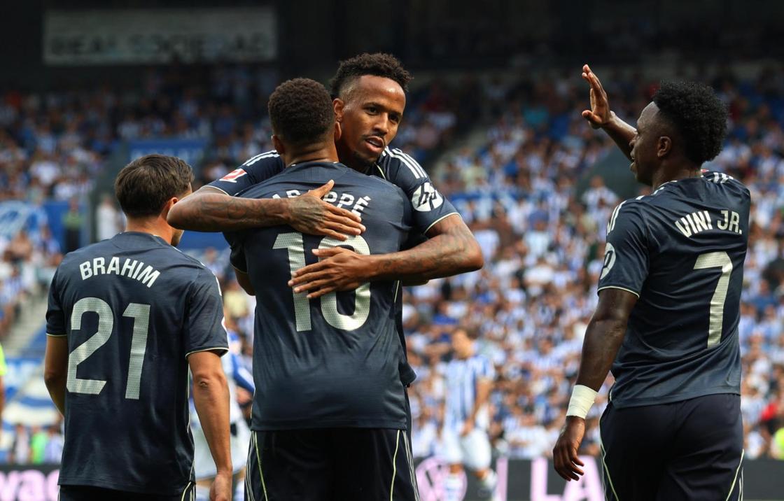 Las mejores imágenes del Real Sociedad - Real Madrid en Anoeta