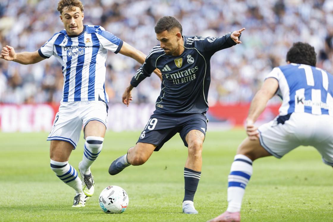 Las mejores imágenes del Real Sociedad - Real Madrid en Anoeta