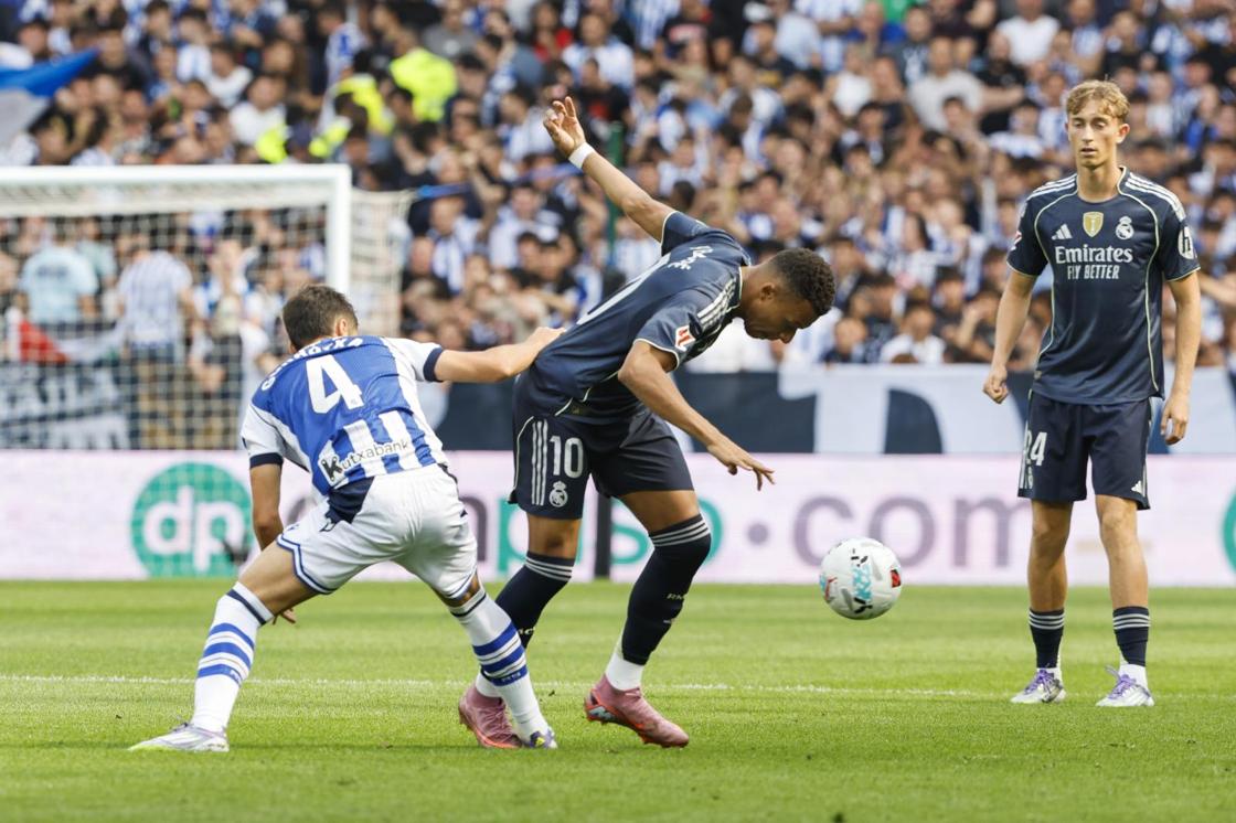 Las mejores imágenes del Real Sociedad - Real Madrid en Anoeta