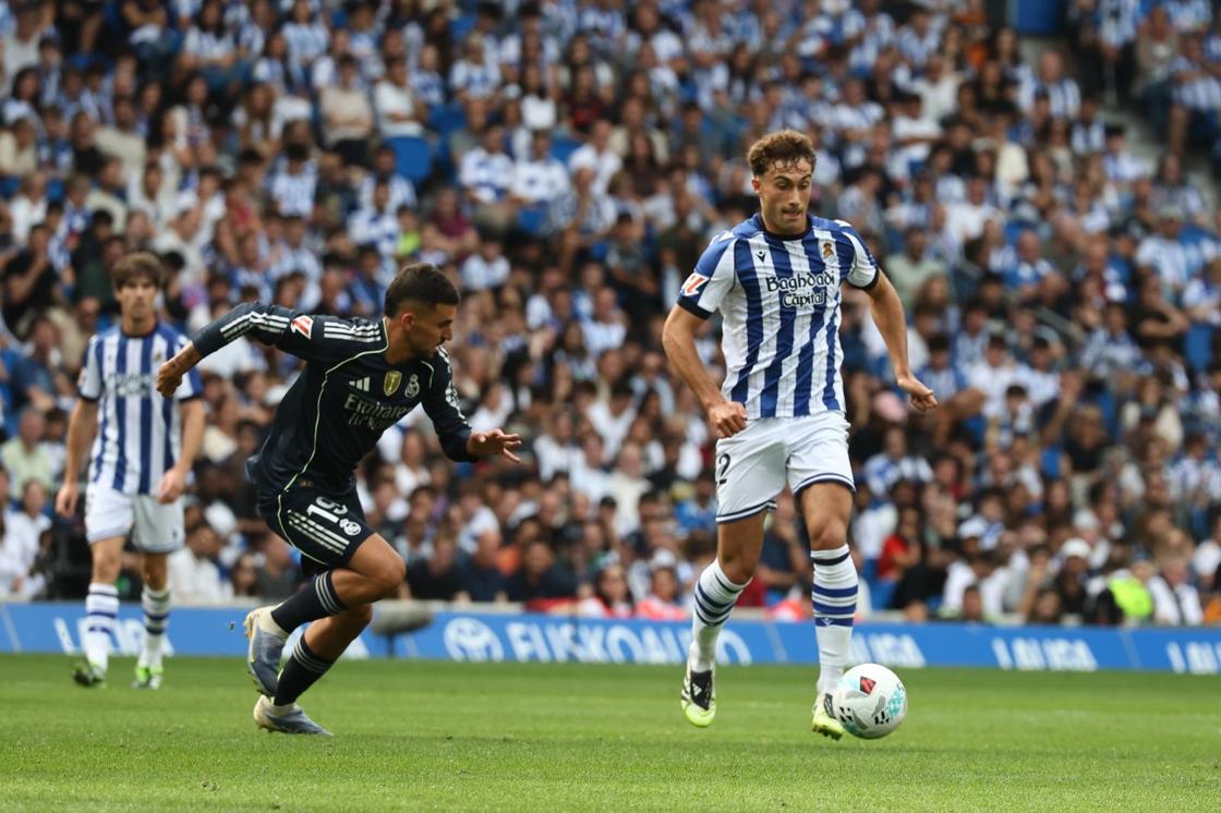 Las mejores imágenes del Real Sociedad - Real Madrid en Anoeta