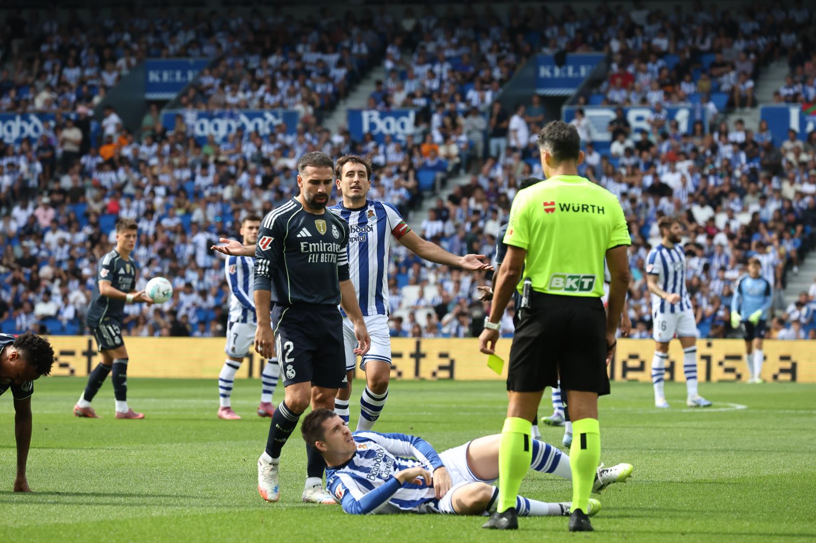 Las mejores imágenes del Real Sociedad - Real Madrid en Anoeta