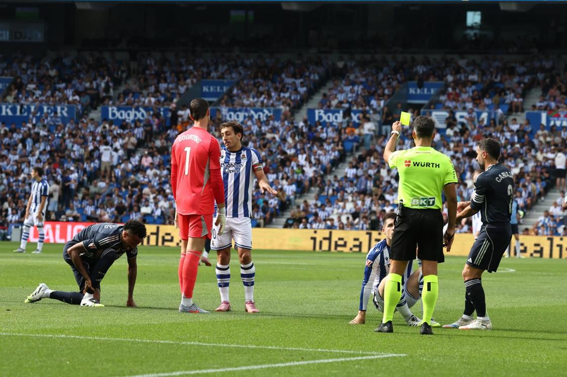 Las mejores imágenes del Real Sociedad - Real Madrid en Anoeta