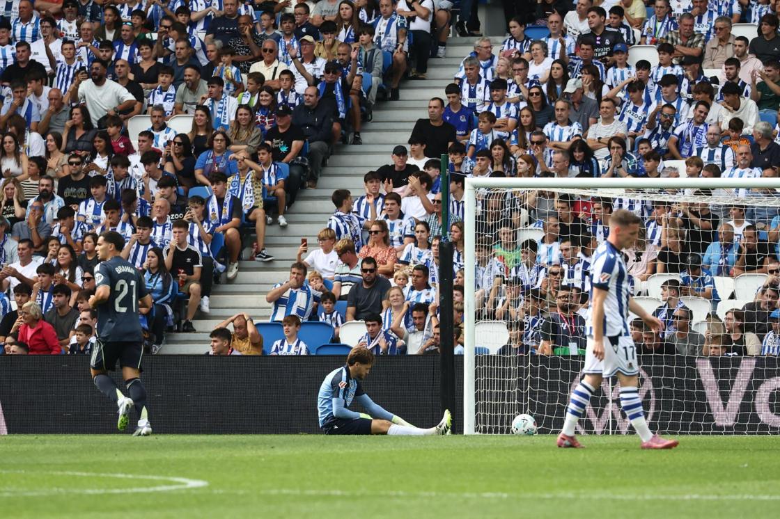 Las mejores imágenes del Real Sociedad - Real Madrid en Anoeta