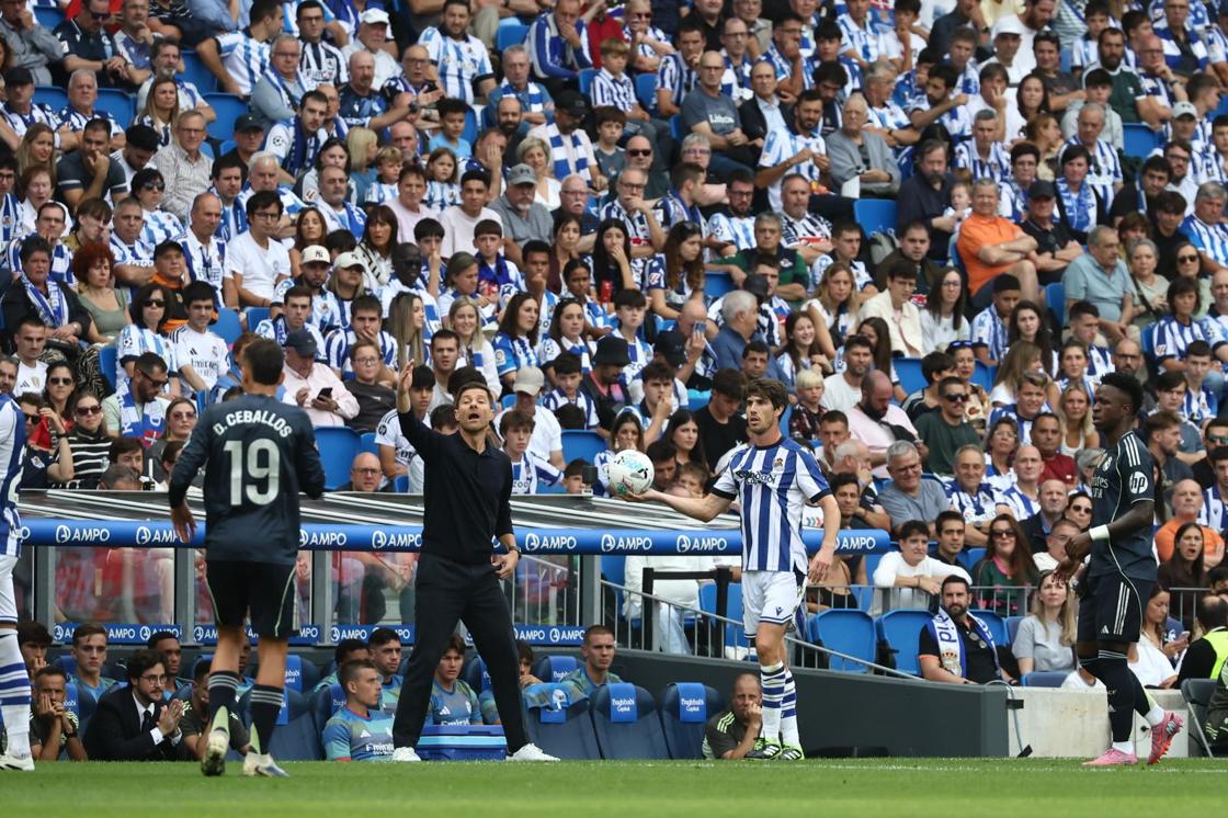 Las mejores imágenes del Real Sociedad - Real Madrid en Anoeta