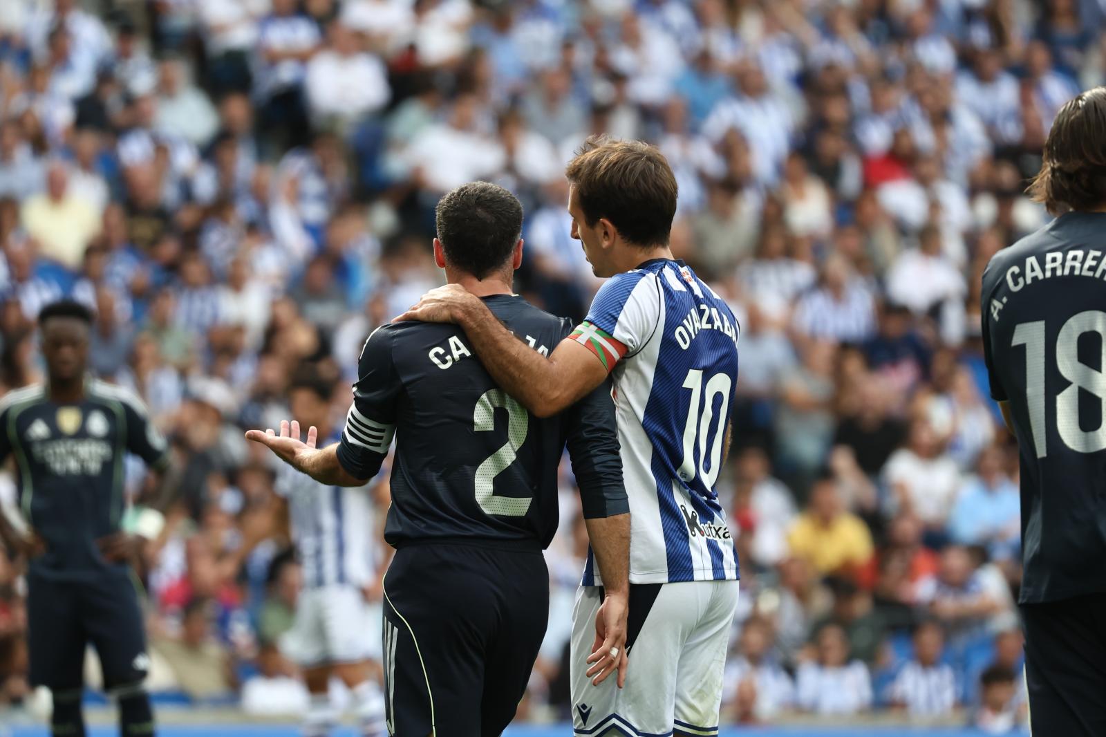 Las mejores imágenes del Real Sociedad - Real Madrid en Anoeta