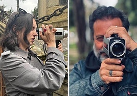 Marta Medina y Enrique Lavigne.