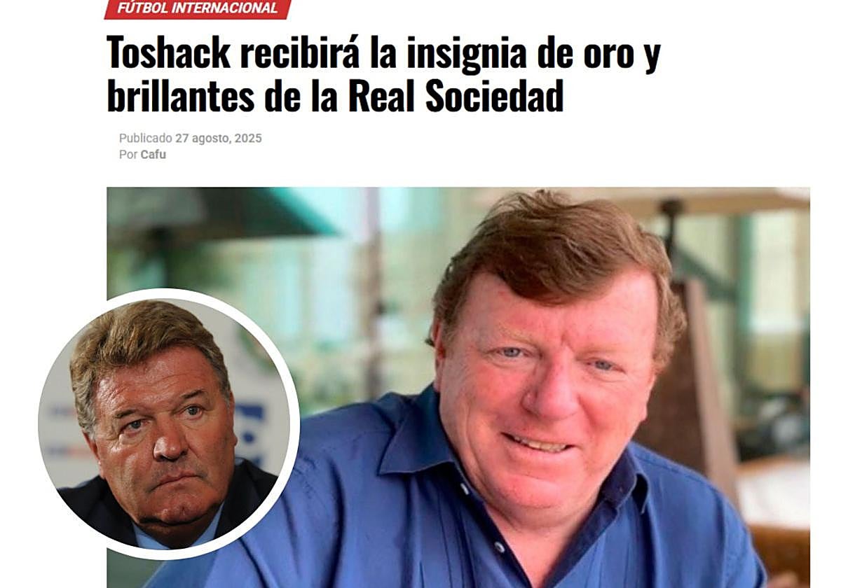El periódico que confunde a Toshack con un miembro del dúo Los Morancos