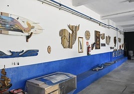 u El artista tolosarra Joseba Mercader. J. I. M.