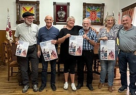 Ibarra, Irisarri, Igantzi, Hualde, Arregi y Jorajuria, en la presentación realizada en el ayuntamiento doneztebarra.