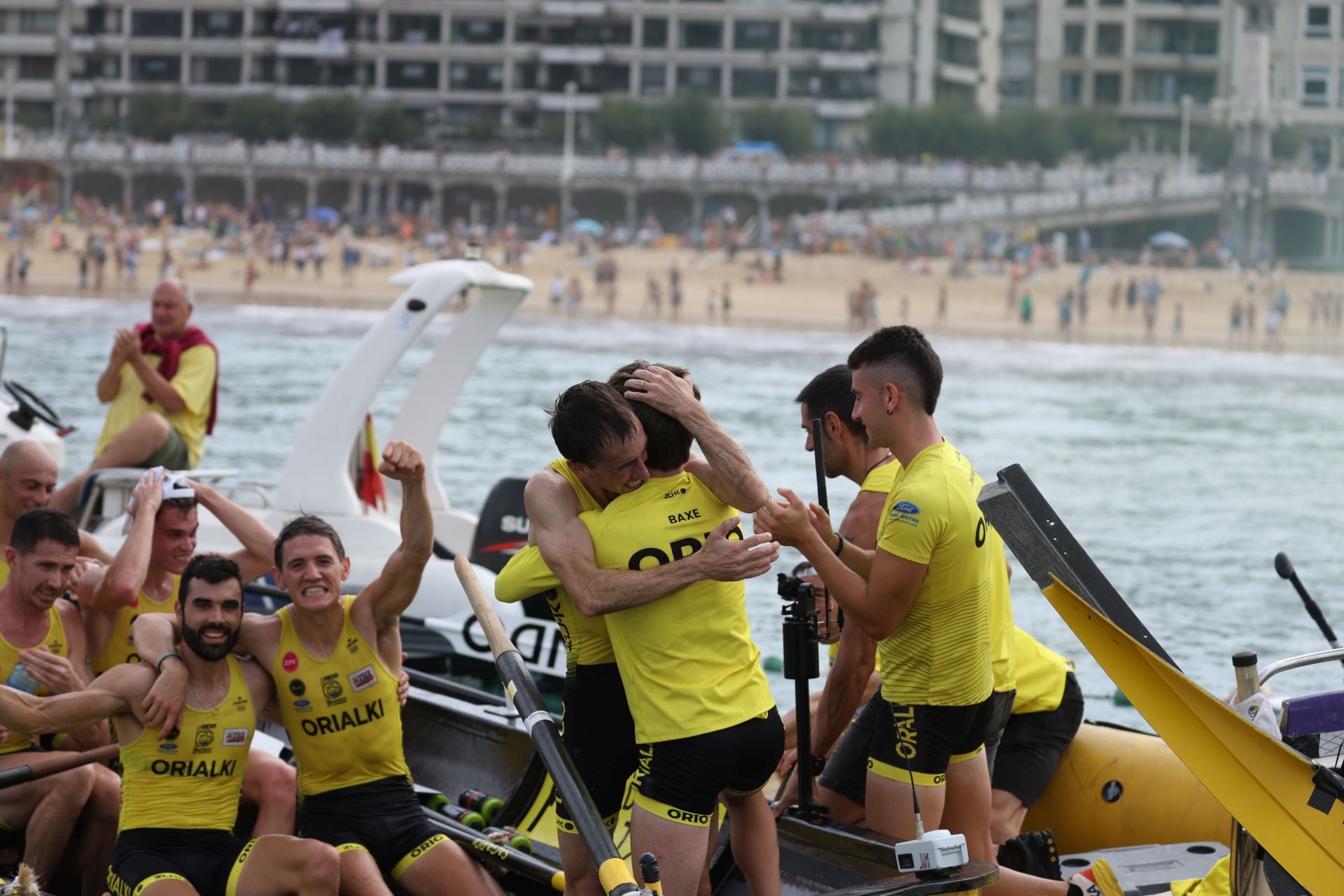 Orio celebra por todo lo alto su Bandera de La Concha número 33