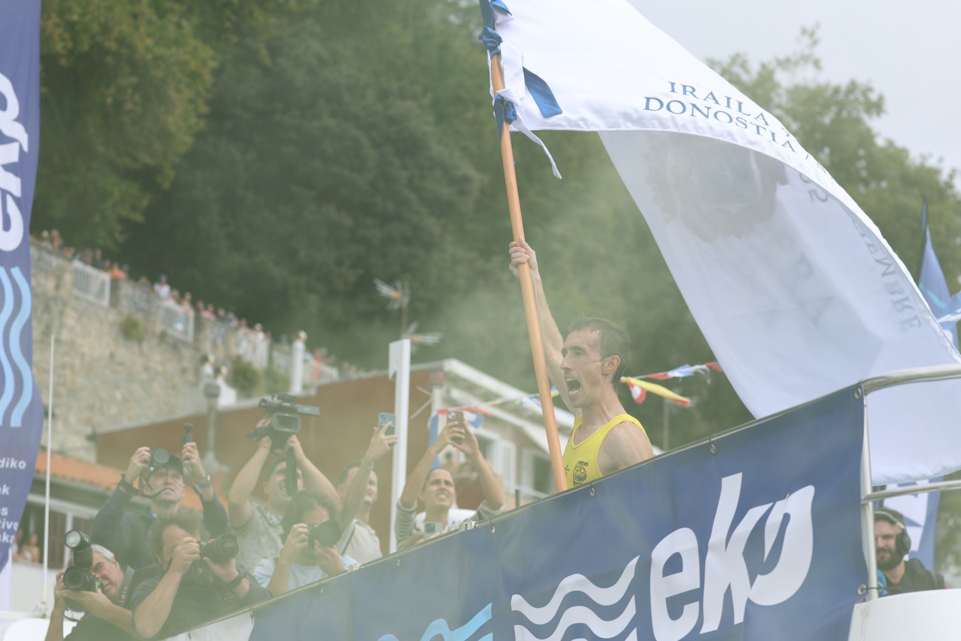 Orio celebra por todo lo alto su Bandera de La Concha número 33