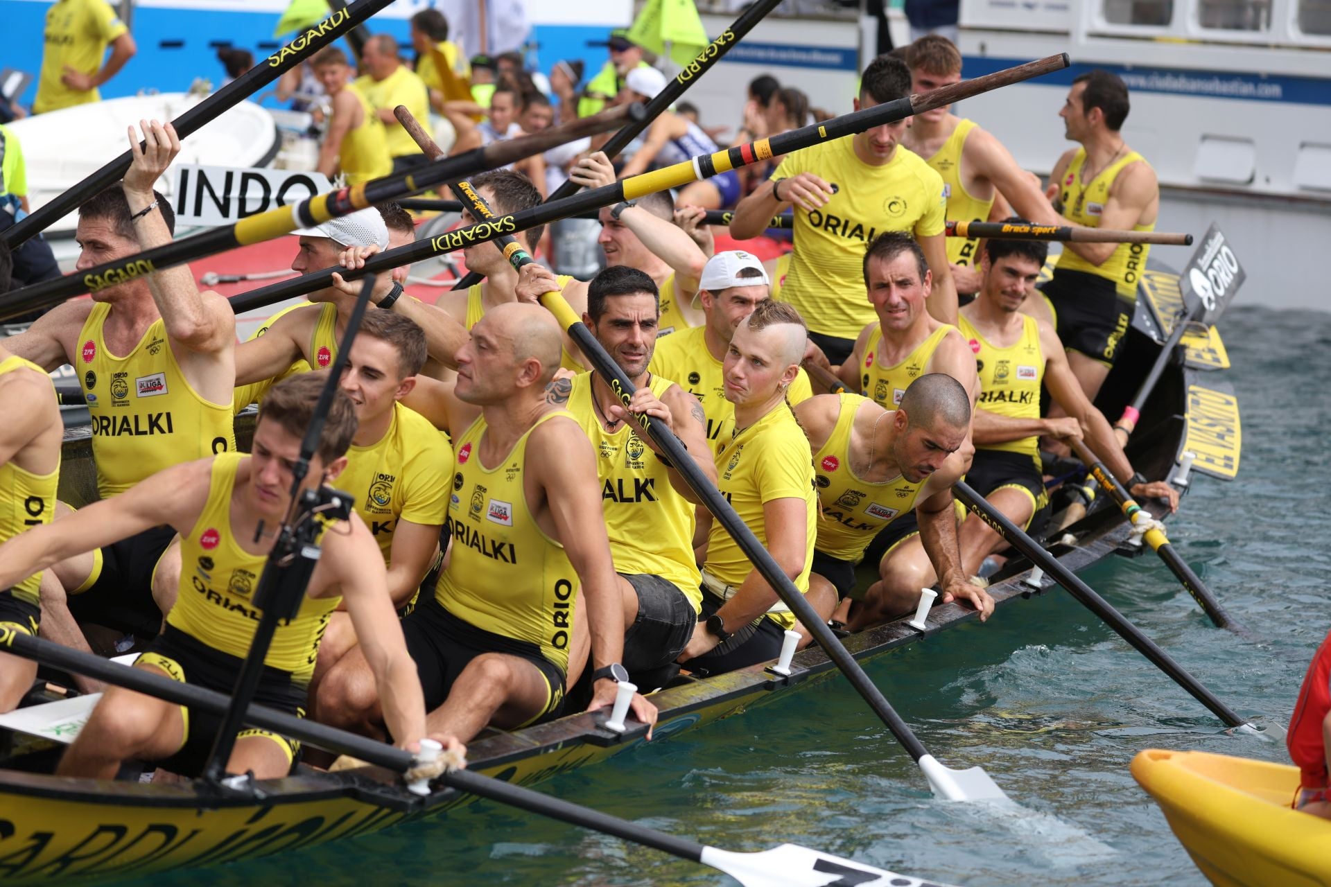 Orio celebra por todo lo alto su Bandera de La Concha número 33