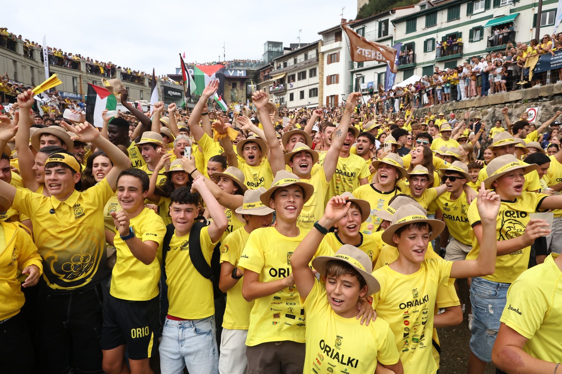 Pasión por la Bandera de La Concha