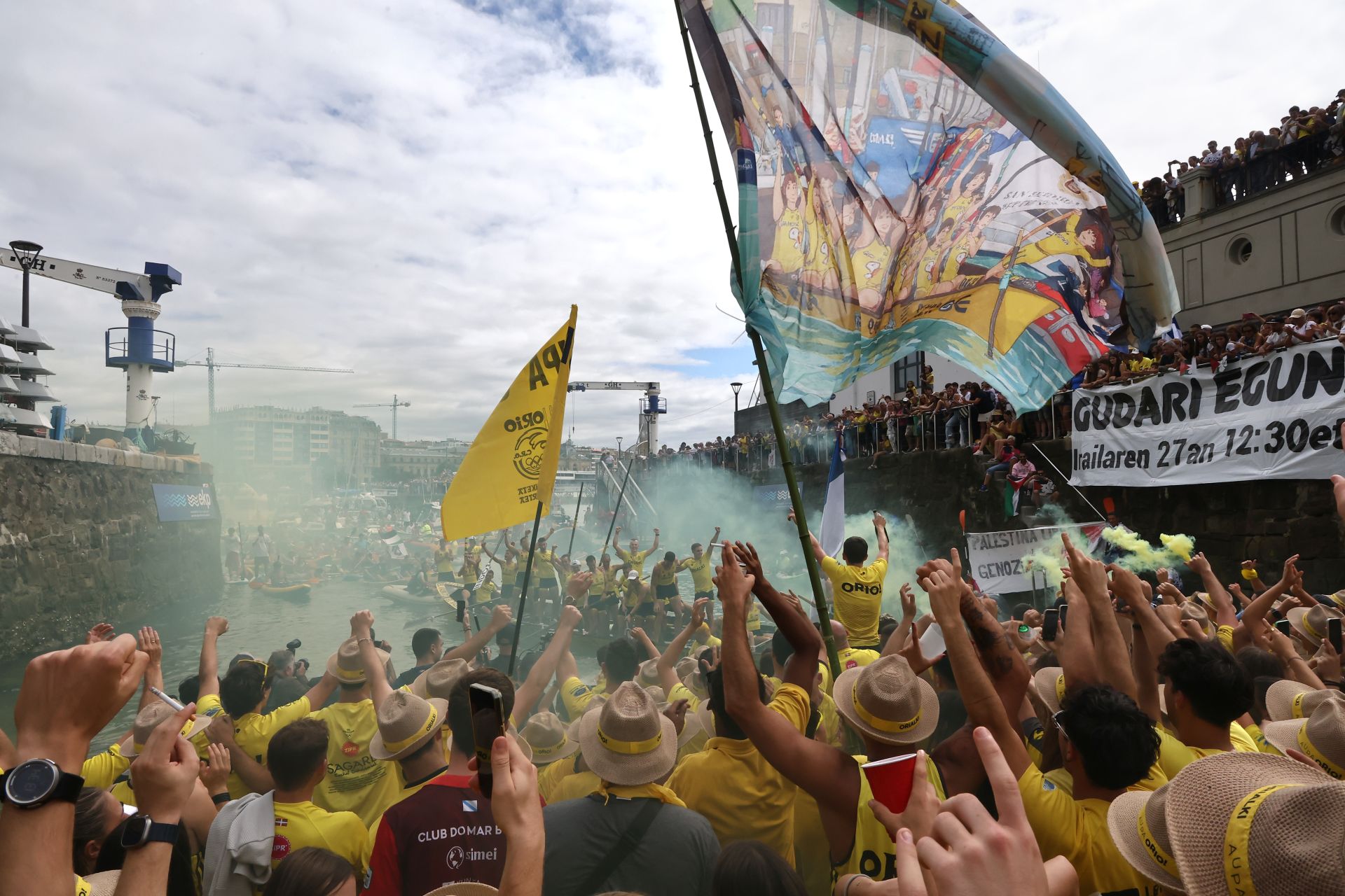 Pasión por la Bandera de La Concha