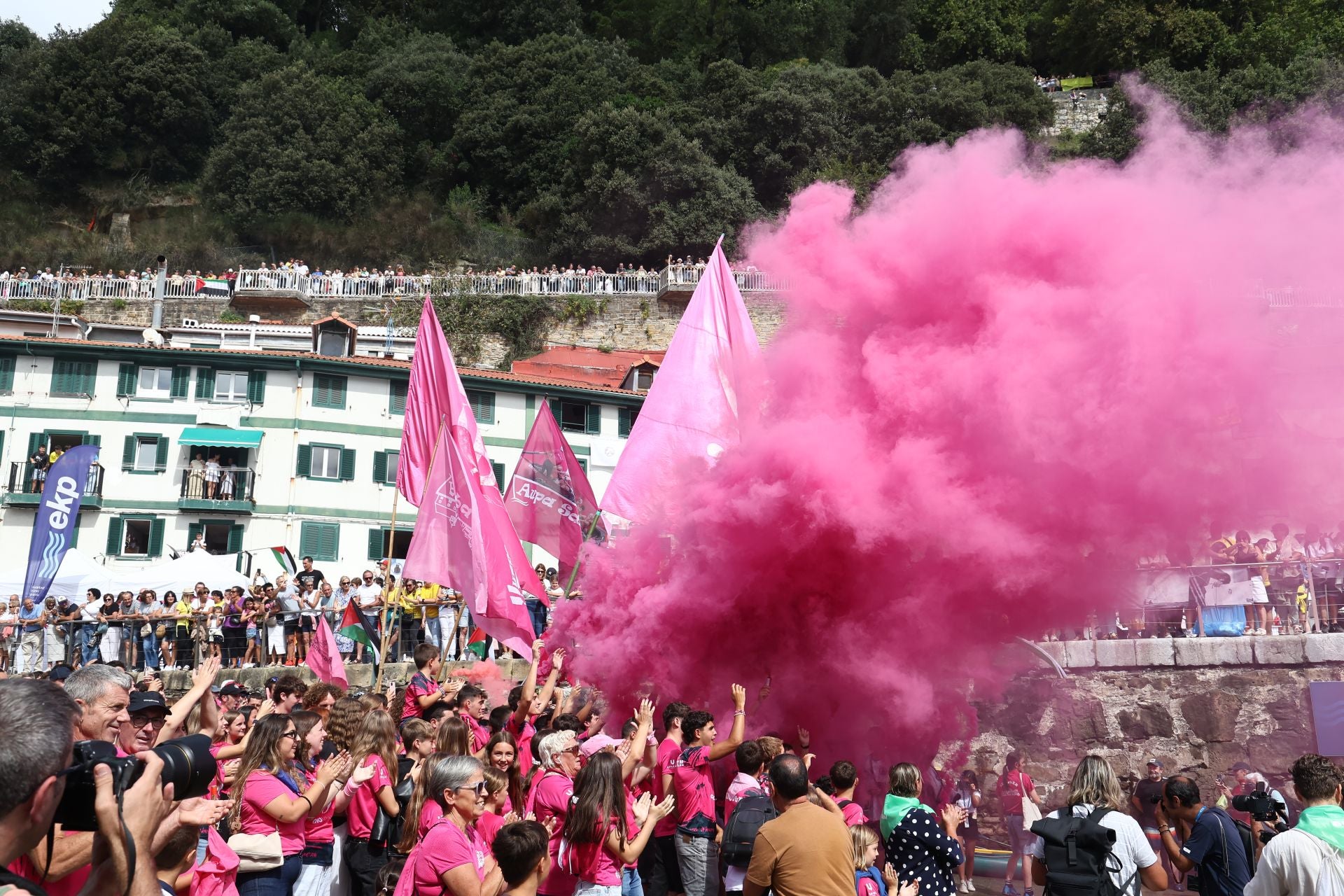 Pasión por la Bandera de La Concha