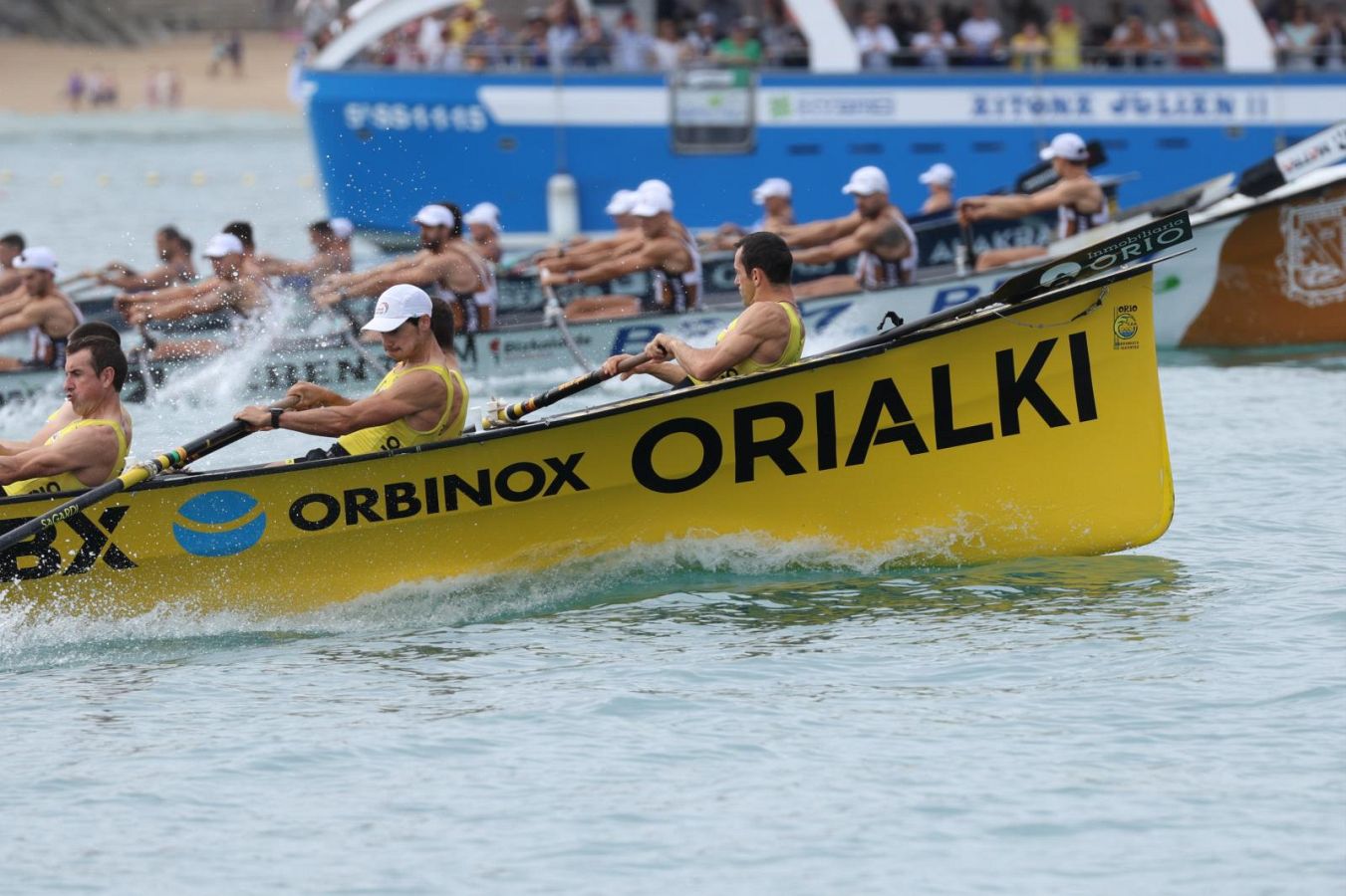 Las imágenes de la regata masculina
