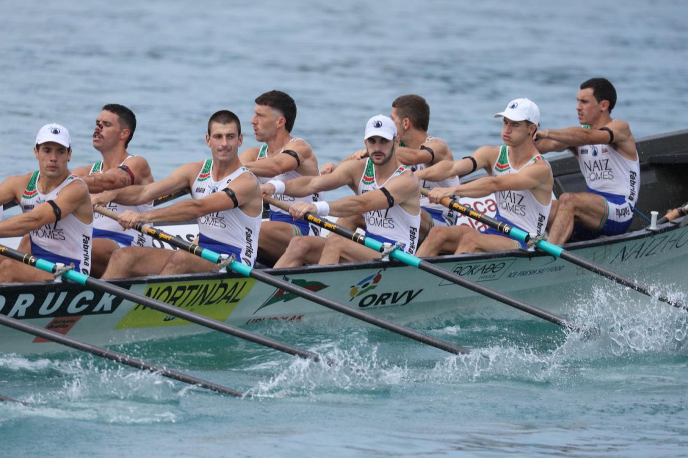 Las imágenes de la regata masculina