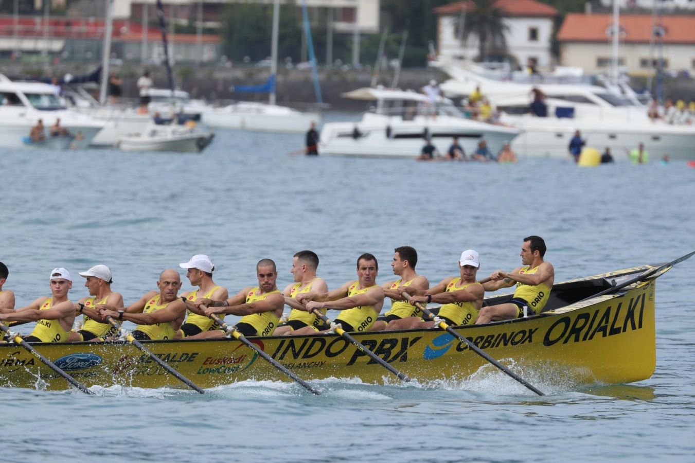 Las imágenes de la regata masculina