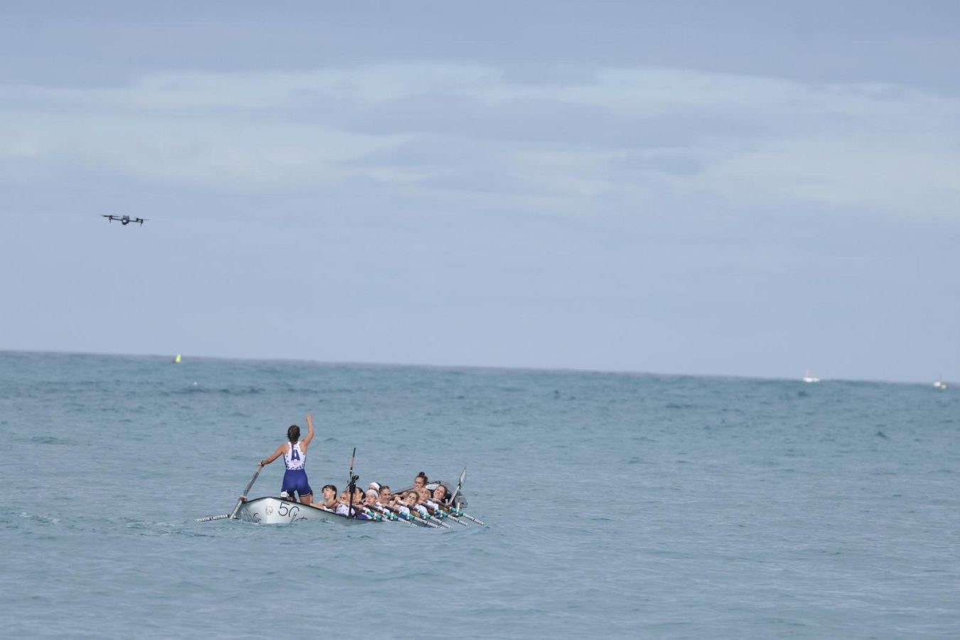 Las imágenes de la regata femenina