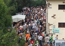 Gran ambiente en las fiestas de Mutriku