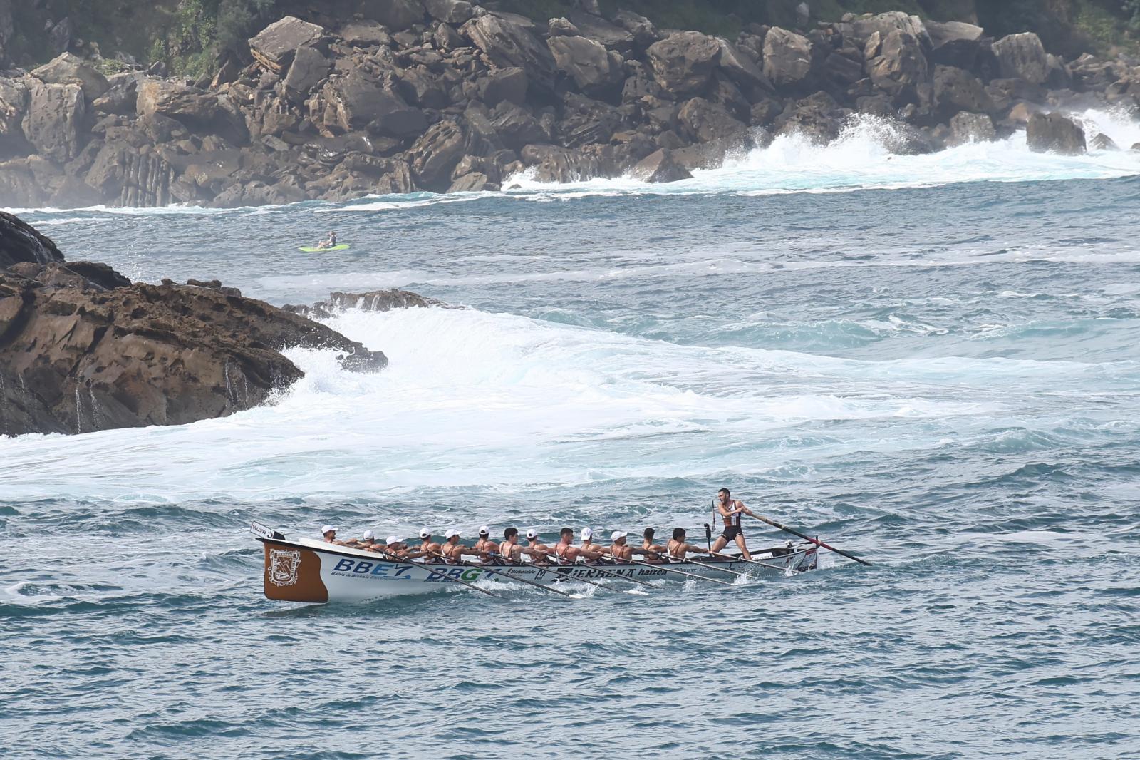 Las imágenes de la regata masculina
