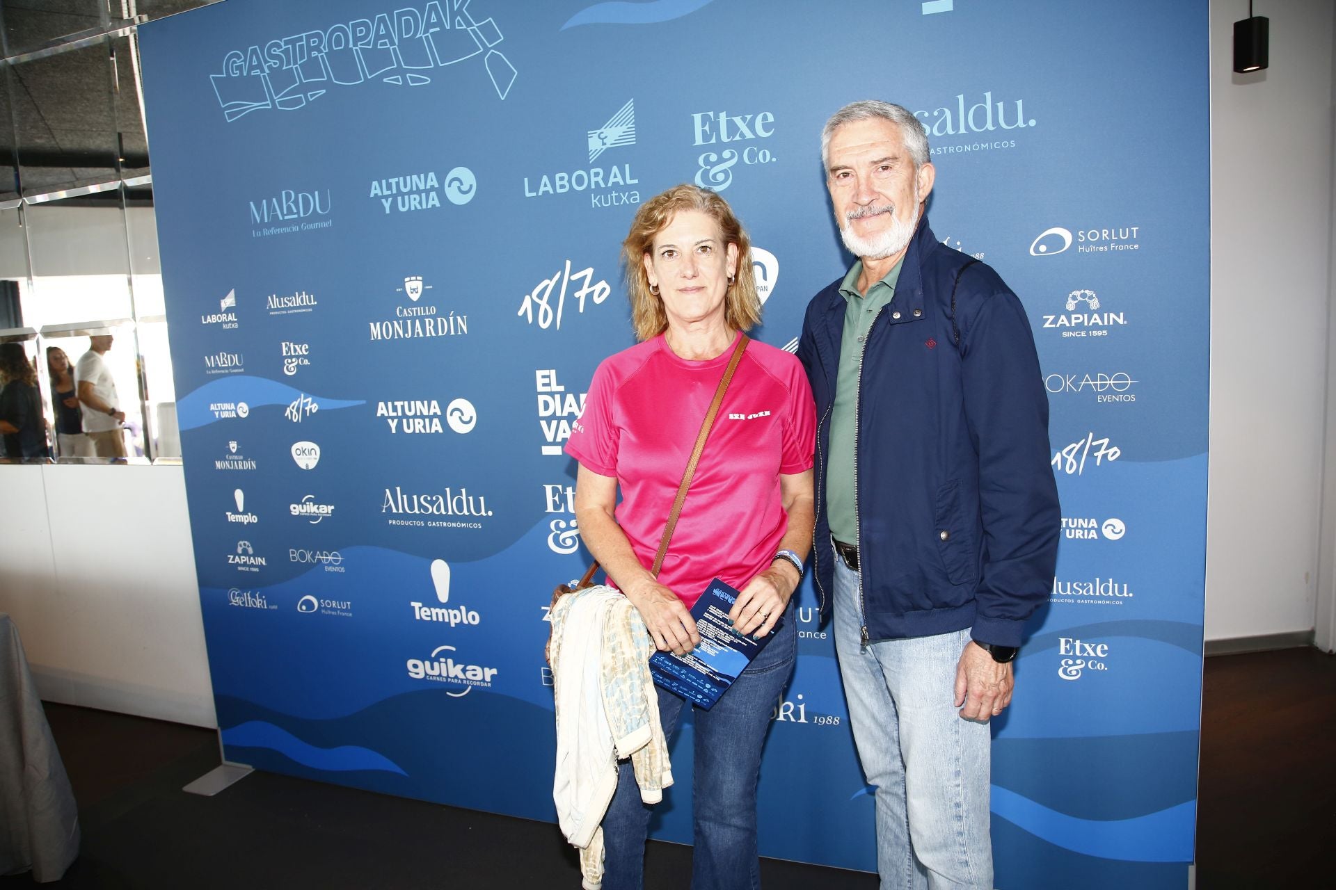 Photocall de la fiesta de DV para disfrutar de la Bandera de La Concha