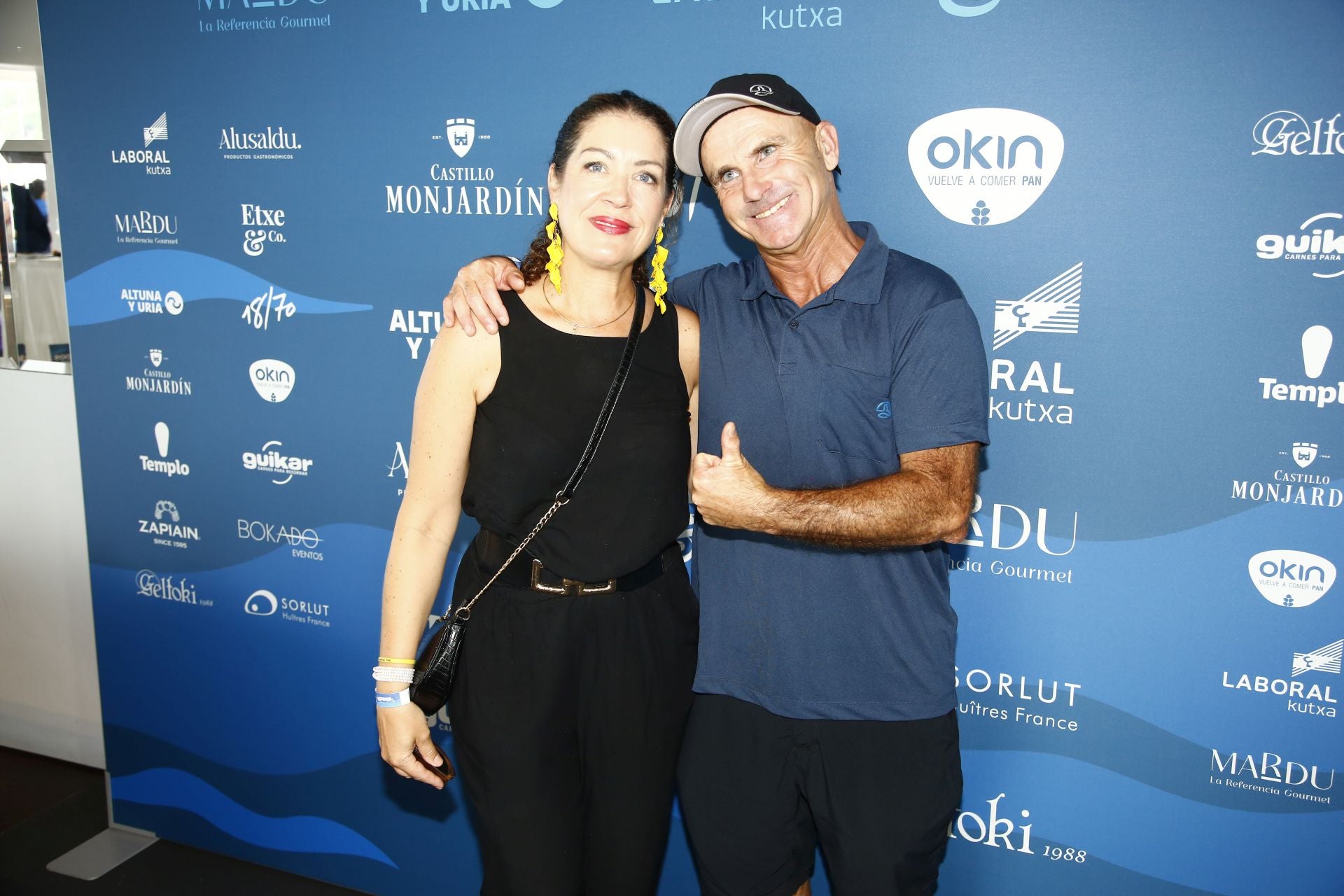 Photocall de la fiesta de DV para disfrutar de la Bandera de La Concha