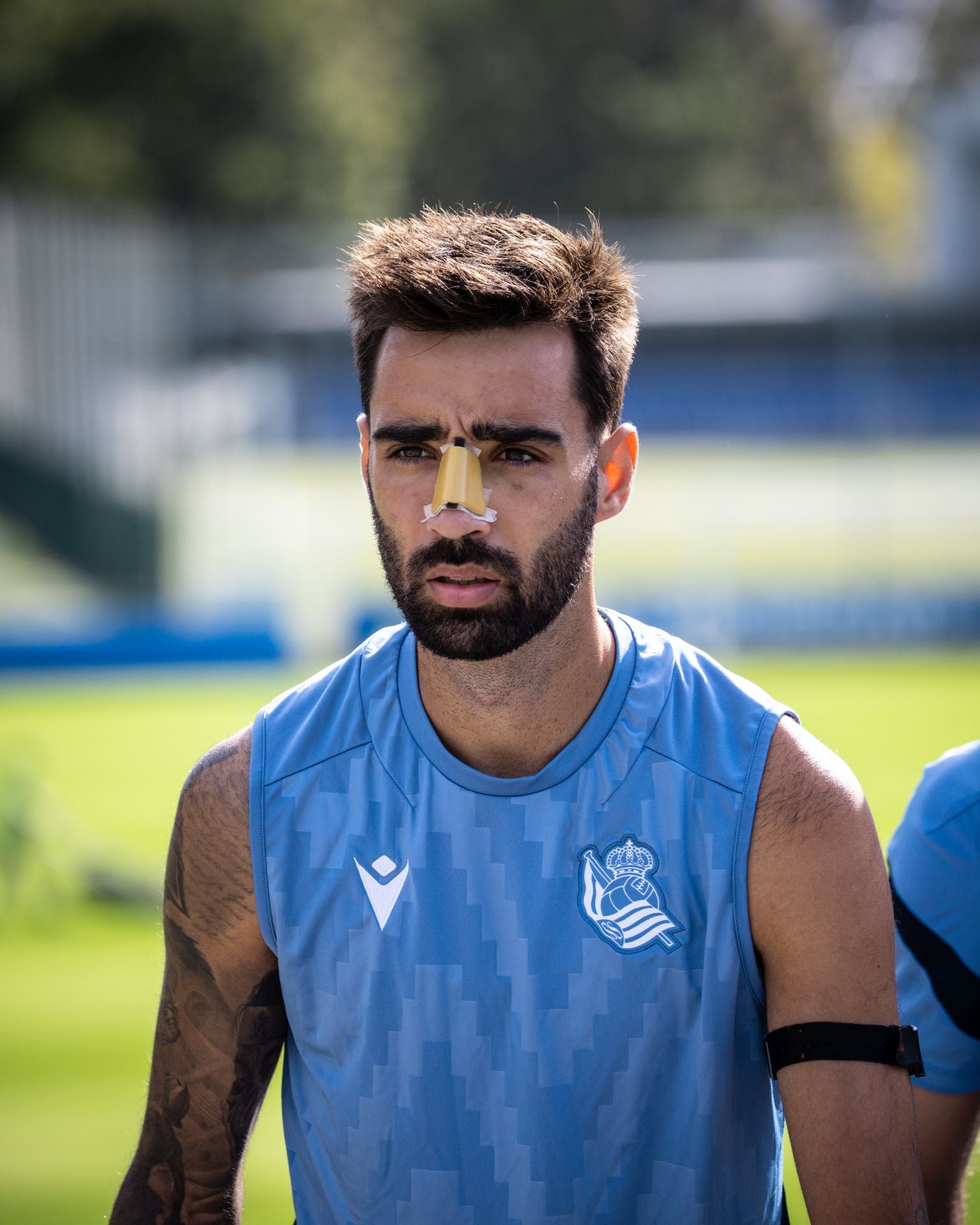 Sergio dirige un entrenamiento con muchas novedades