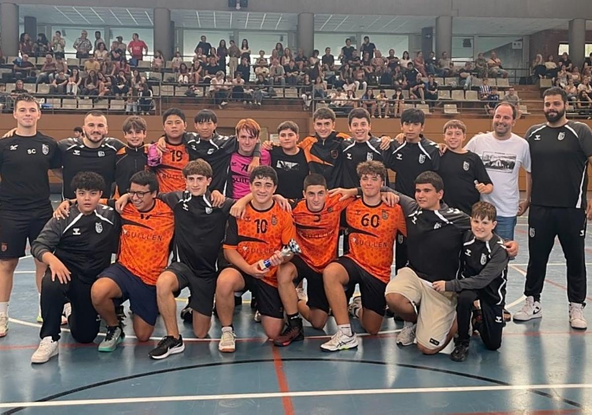 Allurralde acogió las finales que ganaron los juveniles del Leizaran, los cadetes del Burlada y los infantiles de Saieko.