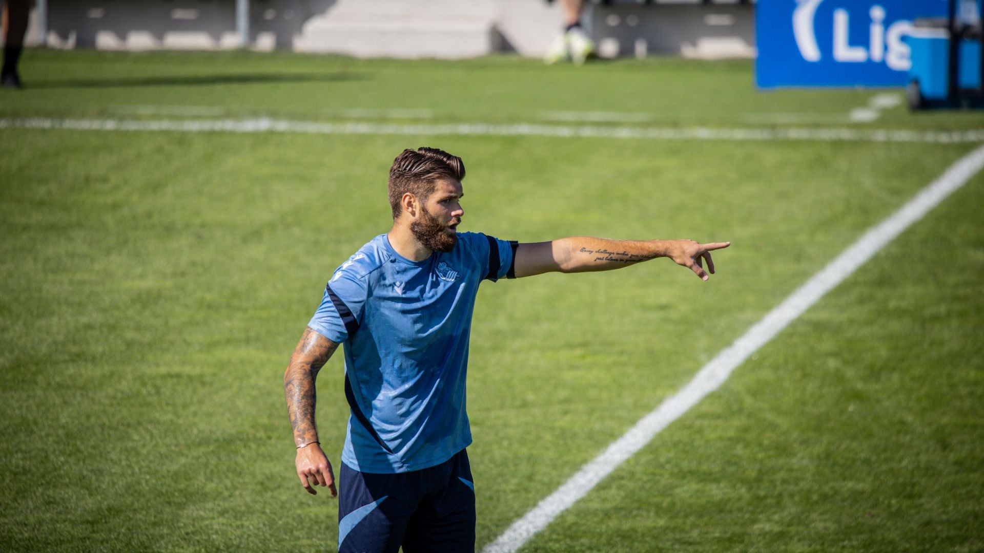 Ganas de reaccionar y sol en Zubieta