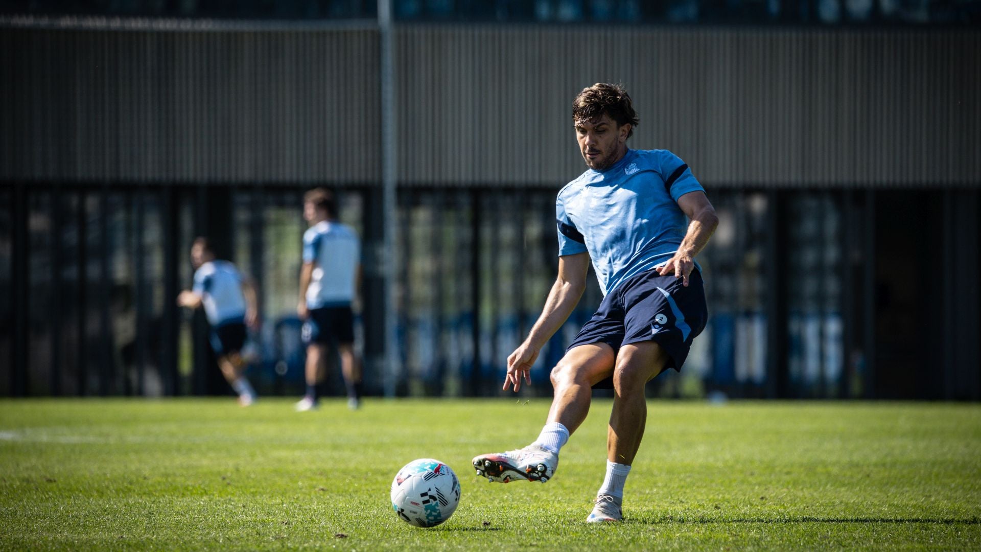 Ganas de reaccionar y sol en Zubieta