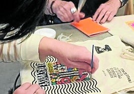 Taller de decoración interior, organizado dentro del programa.