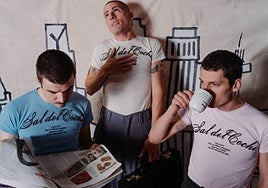 Los miembros del grupo Sal del Coche, en una imagen promocional.