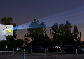 Imagen de uno de los seis autocines que sobrevivían en España en el año 2019.