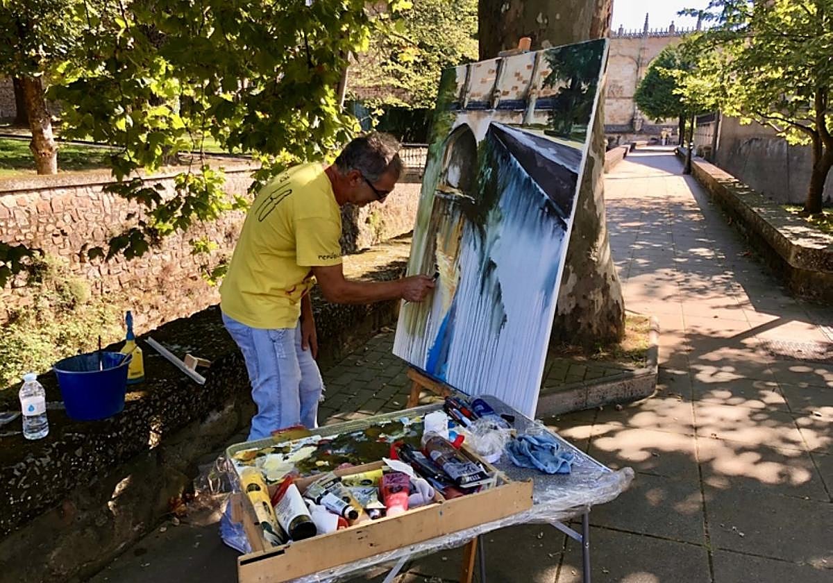 Caballetes, lienzos, espátuls y pinceles tomarán distintos txokos.